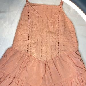Pink summer short dress